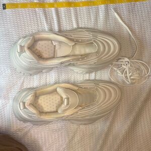 White Athletic Sneakers